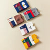 Lot de chaussettes hautes à rayures, motif animal, oreilles et écharpe en relief