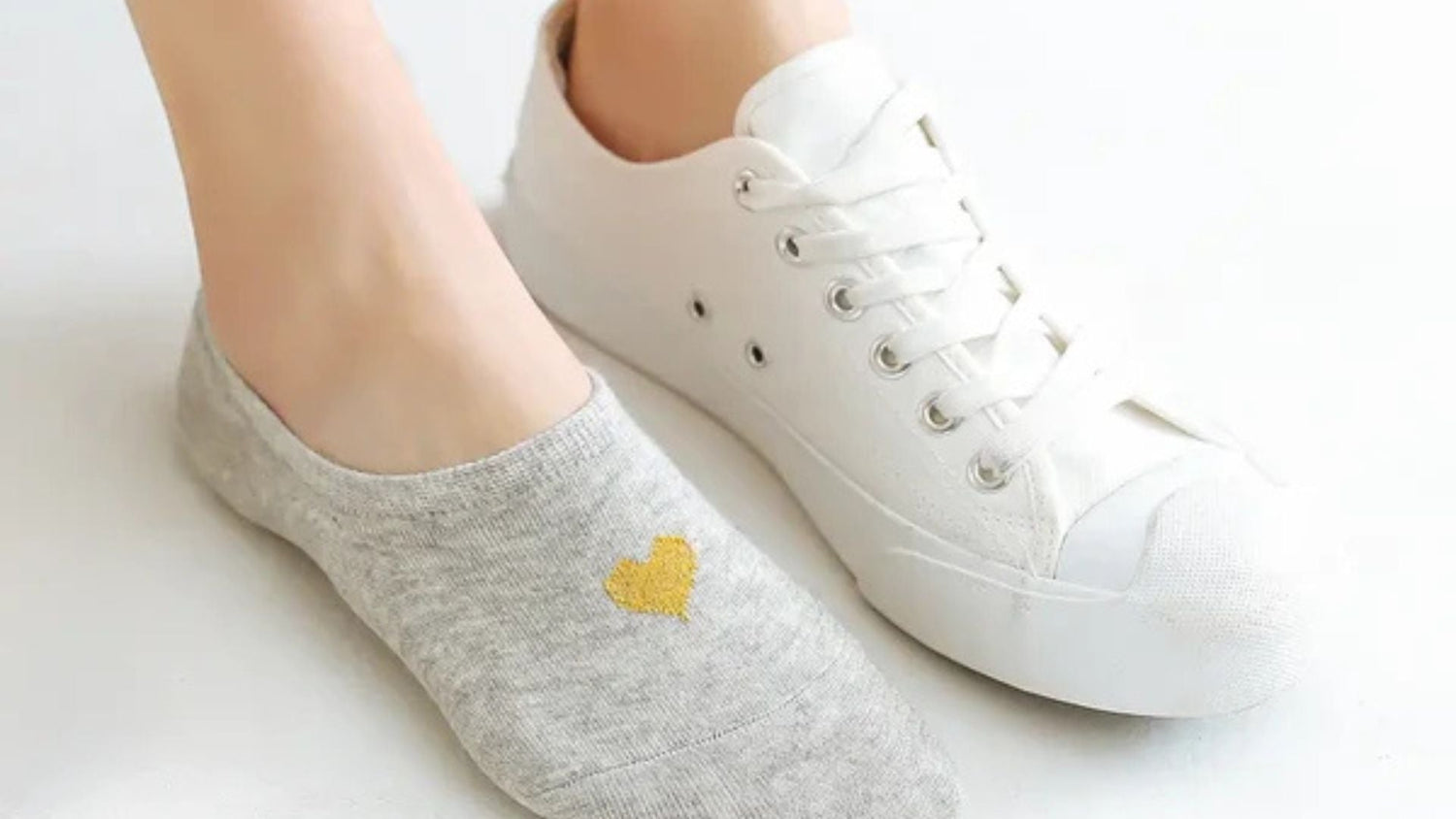 Socquettes basses et chaussettes à languette pour femme