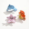 Lot de 3 barrettes dauphin étoile hippocampe