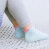 Chaussettes bleu enfants longues en coton avec des petites languettes coeur | Chaussettes confortables et élégantes | Idéales pour les enfants | Disponibles en plusieurs couleurs et tailles