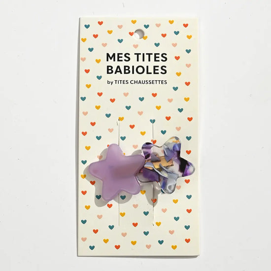 Barrette étoile enfant en pince croco : accessoire cheveux pratique et tendance. Idéale pour fille, maintien doux, parfaite idée cadeau originale.