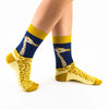 Chaussettes longue en coton à motif girafe pour adultes | Chaussettes douces et confortables | Disponibles en différentes tailles et couleurs | Un cadeau idéal pour les femmes et les hommes de tous âges