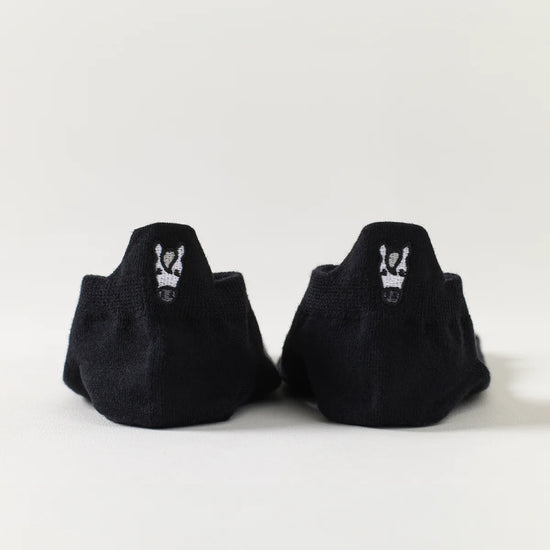 Chaussettes en coton à languette cheval noir pour femme | Chaussettes confortables et élégantes | Idéales pour le quotidien ou les occasions spéciales | Disponibles en plusieurs couleurs 