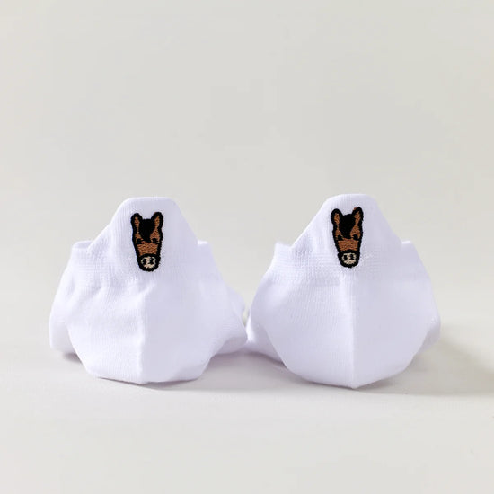 Chaussettes en coton à languette cheval pour femme | Chaussettes confortables et élégantes | Idéales pour le quotidien ou les occasions spéciales | Disponibles en plusieurs couleurs et tailles