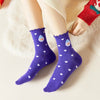 Chaussettes Coeur Noël & Volant