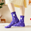 Lot de 4 Chaussettes Coeur Noël & Volant