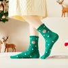 Chaussettes Coeur Noël & Volant