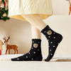 Chaussettes Coeur Noël & Volant