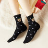 Chaussettes Coeur Noël & Volant