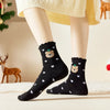 Lot de 4 Chaussettes Coeur Noël & Volant