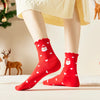 Lot de 4 Chaussettes Coeur Noël & Volant