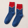 Chaussettes hautes pour homme. Motif mâchoire de crocodile ou de requin. 