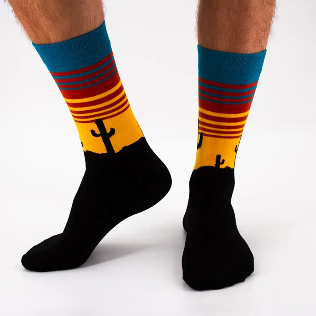 Chaussettes longues en coton à motif pour adultes | Chaussettes élégantes et intemporelles | Conviennent aux activités quotidiennes et aux occasions spéciales | Disponibles en différentes tailles et couleurs
