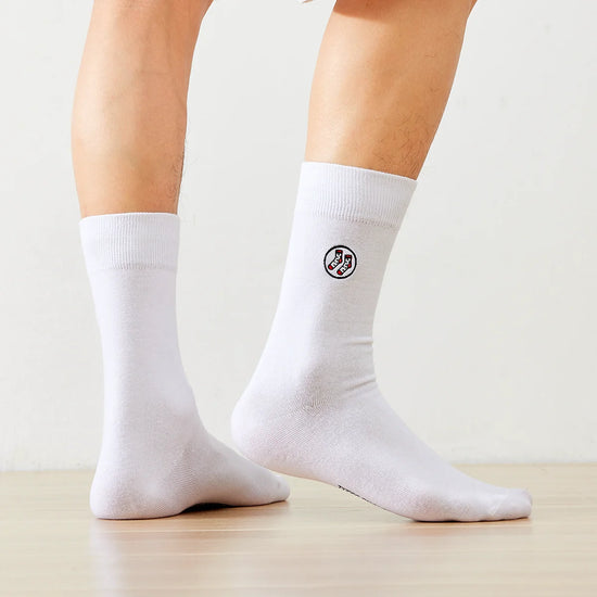 Chaussettes longues mixtes en coton doux, disponibles en 5 coloris et 2 tailles. Confort durable, style sobre. Existe aussi en coffret TitesChaussettes.