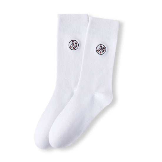 Chaussettes longues mixtes en coton doux, disponibles en 5 coloris et 2 tailles. Confort durable, style sobre. Existe aussi en coffret TitesChaussettes.
