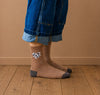 Lot de 3 Chaussettes Hautes Coeur Léopard