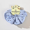 Chouchou Mini Coeurs Bleus