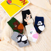 Lot de chaussettes adultes en coton représentant des animaux sur le talon de la chaussette | Chaussettes douces et respirantes | Un excellent choix pour les adultes qui aiment les animaux