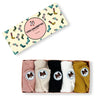 Lot de 5 chaussettes au motif chiens dépareillés sur la languette 