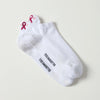 Chaussettes Octobre Rose à l’unité ou en lot. 20 % reversés à Ruban Rose. Broderies engagées, douceur et style pour soutenir la recherche contre le cancer