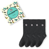 Coffret 4 paires de chaussettes longues mixtes en coton doux. Deux tailles, 5 coloris intemporels. Confort, qualité et style TitesChaussettes.