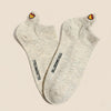 Lot de 5 chaussettes LGBT brodées aux couleurs arc-en-ciel, motifs inclusifs, confortables et douces. Taille 35-41. Style engagé et confortable.
