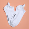 Lot de 5 chaussettes fantaisie à languette, motifs marins brodés, confort stretch, tailles 35-41. Idéal pour un look frais et sans ampoules.