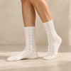 Chaussettes Mi-Haute Pointelle Femme