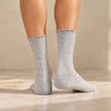 Chaussettes Mi-Haute Pointelle Femme