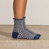 Chaussettes Mi-haute Vichy et Feston