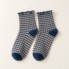 Chaussettes Mi-haute Vichy et Feston