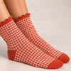 Chaussettes Mi-haute Vichy et Feston