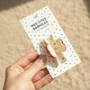 Lot de 3 Chaussettes Languette Fête des Mères & Pince Coeur
