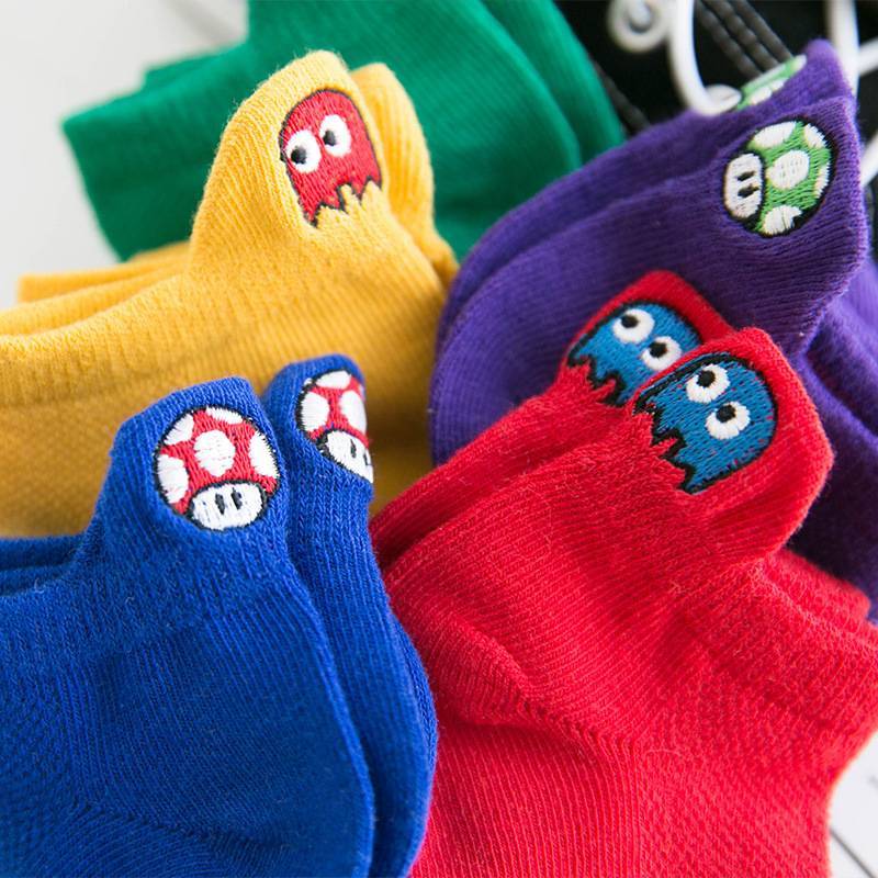 Tites Chaussettes fantaisie tendance et originale enfant languette jeux lot 3