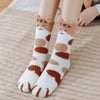 Chaussettes Têtes de Chats Molletonnées