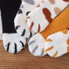 Chaussettes Têtes de Chats Molletonnées